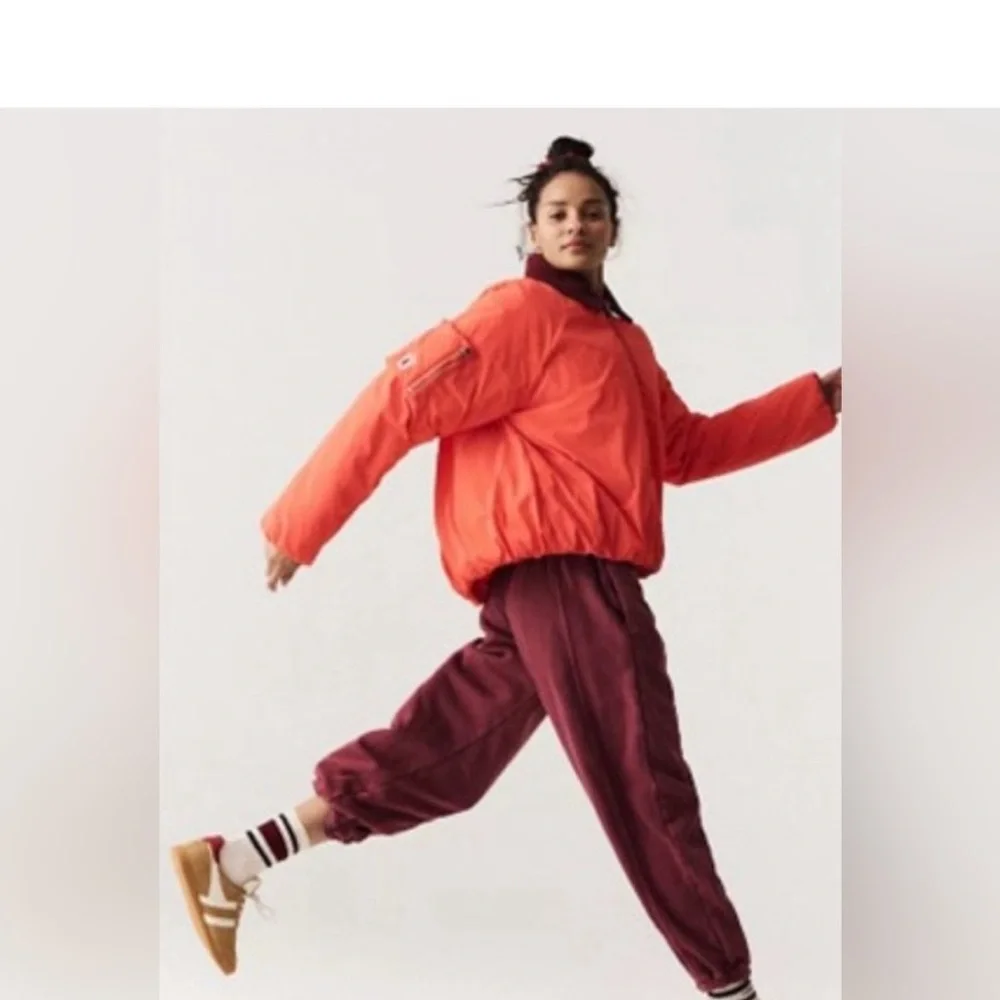 Free people movement Orange Bomber Jacket - Picture 4 of 4